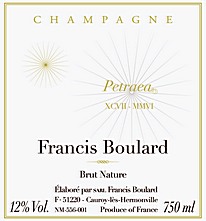 Champagne Francis Boulard - Vins Bertrand - Gap - Dégustation Provence